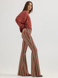 Lainey Wilson Clay Stripe Bell Bottom Jeans