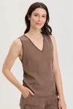 ILEANA TANK IN CRAFT PIGMENT