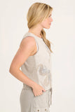 QUAN EMBROIDERED TANK