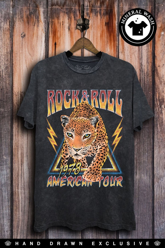 Rock & Roll American Tour Graphic Tee - Wild Skyes