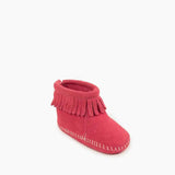 Infant's Back Flap Bootie Hot Pink