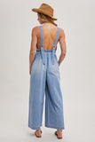 Denim Overall Jumpsuit