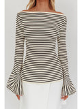 Long Sleeve Striped Sweater