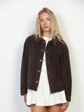 Garment Washed Corduroy Chore Jacket