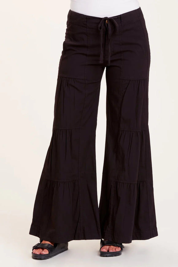TERRACED WIDE LEG PANT - Wild Skyes