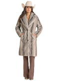 LONG FAUX FUR COAT DW92C09321