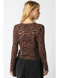 Christine Leopard Cardigan