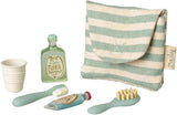 Blue Stripe Mouse Toothbrush Set by Maileg EU - Wild Skyes
