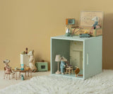 Grandma and Grandpa Mice in Cigarbox - Wild Skyes