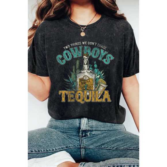 Cowboys Tequila Graphic Tshirts