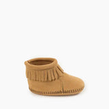 Infant's Back Flap Bootie Tan
