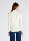 Long Sleeve Twist Front Pullover Sweater