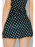 Polka Dot Knit Micro Mini Skort - Wild Skyes