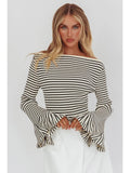 Long Sleeve Striped Sweater