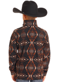 PRINTED BERBER 1/4 ZIP