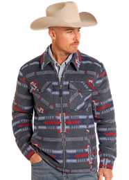 AZTEC FULL ZIP SHIRT JACKET