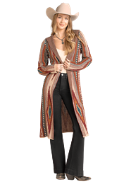 Aztec Sweater Cardigan