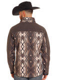 AZTEC PRINTED SOFTSHELL JACKET