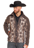 AZTEC PRINTED SOFTSHELL JACKET