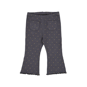 Polka Dot Charcoal Leggings