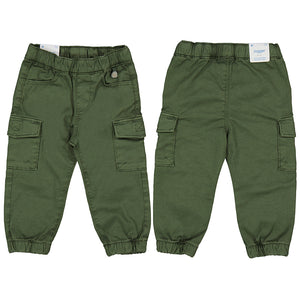 Forest Green Cargo Trousers