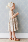 Organic Cotton Samantha Dress - April Eggnog