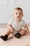 Organic Cotton Hudson Short Sleeve Bodysuit - Foraging Friends