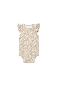 Organic Cotton Maddie Singlet Bodysuit - Kitty Chloe