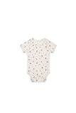 Organic Cotton Hudson Short Sleeve Bodysuit - Foraging Friends