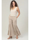 Tiered Flare Pants