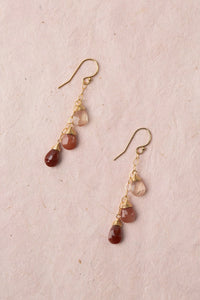 Divinity Faceted Andesine with Faceted Andesine Dangle Earrings