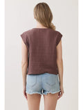 Cotton Gauze Relaxed Fit Top