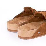 Women's Buckle Clog Brown
