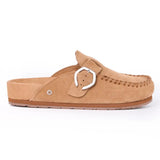 Women's Buckle Clog Cinnamon