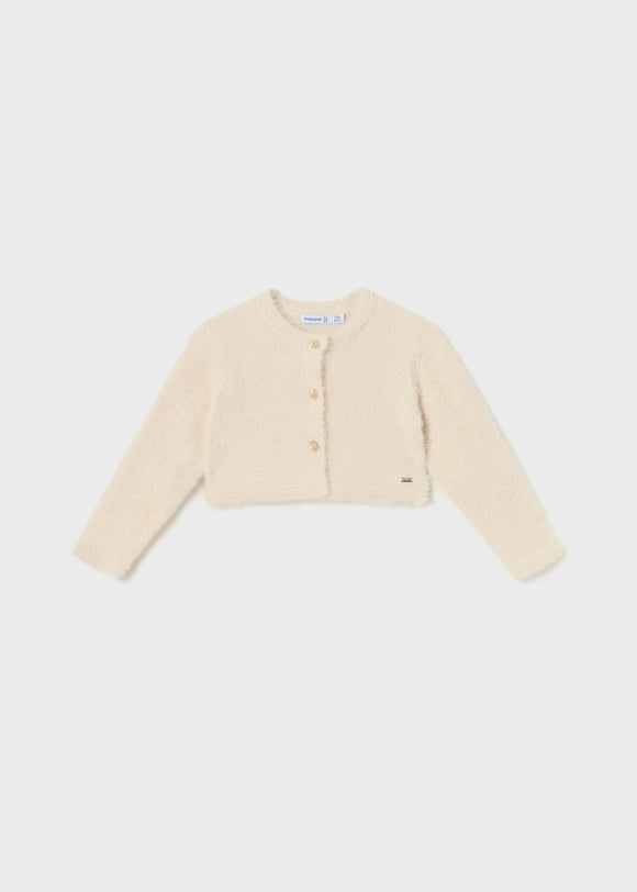 Baby Fur Knit Cardigan