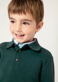 Boy Knit Polo Shirt