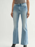 Lt - Mid Rise Straight Bootcut - Wild Skyes