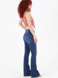 Scrunch Crop Top - Wild Skyes