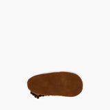 Infant's Back Flap Bootie Brown