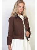 Garment Faded Wash Canvas Barn Jacket