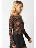 Christine Leopard Cardigan