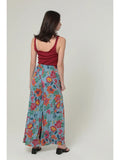 Printed Wide Leg Pants