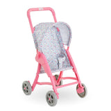Corolle Poussette Florale Baby Doll Stroller with Folding Canopy for 12" Doll