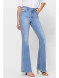 High Rise Long Flare Jeans