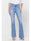 High Rise Long Flare Jeans