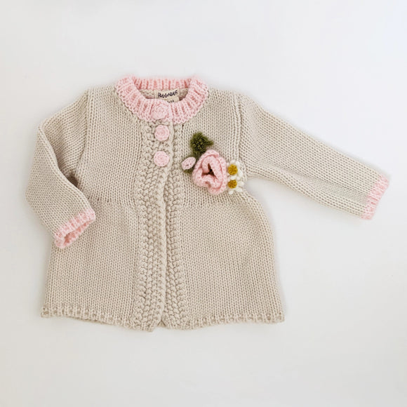 Poppy Handknit Sweater Natural