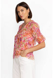 MARCIA RUFFLE BLOUSE