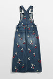 Sarah Overall Dress - Cherry On Top