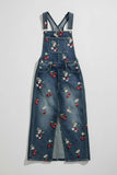 Sarah Overall Dress - Cherry On Top