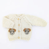 Puppy Cardigan Sweater - Wild Skyes